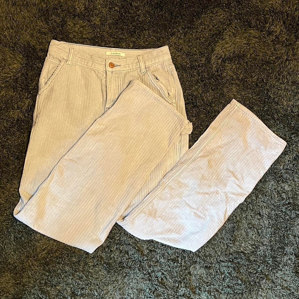 Light Blue 28” Corduroy PacSun Pants